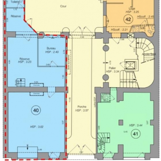  Annonces ST DENIS : Local / Bureau | PARIS (75006) | 77 m2 | 4 400 &euro; 