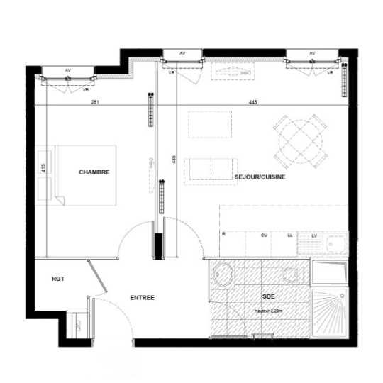  Annonces ST DENIS : Apartment | DRANCY (93700) | 44 m2 | 222 000 &euro; 