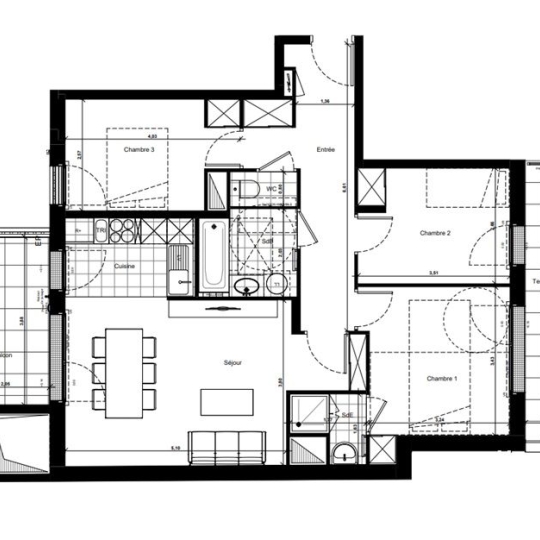  Annonces ST DENIS : Appartement | NANTERRE (92000) | 77 m2 | 4 410 000 &euro; 