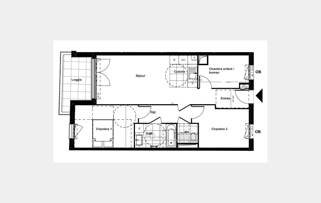 Annonces ST DENIS : Appartement | MONTREUIL (93100) | 65 m2 | 345 000 &euro; 