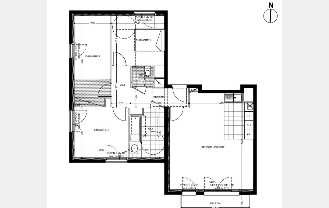 Annonces ST DENIS : Appartement | ROSNY-SOUS-BOIS (93110) | 86 m2 | 369 000 &euro; 