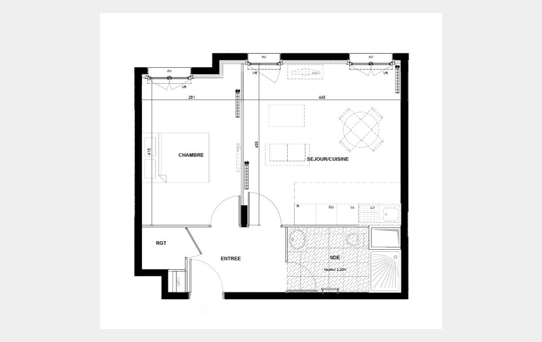Annonces ST DENIS : Apartment | DRANCY (93700) | 44 m2 | 222 000 &euro; 