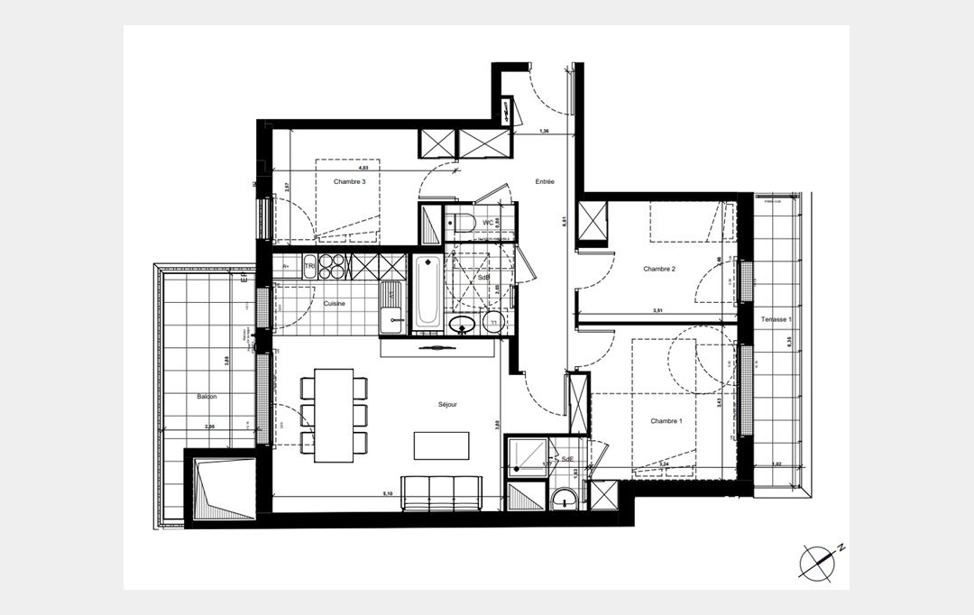 Annonces ST DENIS : Appartement | NANTERRE (92000) | 77 m2 | 4 410 000 &euro; 